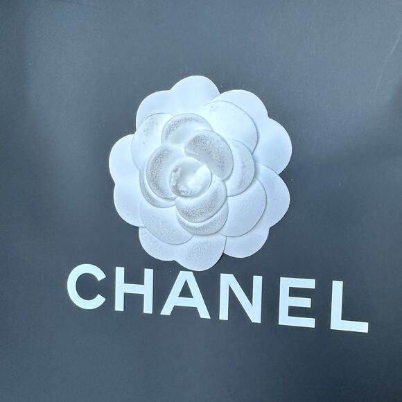 Authentic Chanel Medium Gift Bag w Camellia Flower 11.75” x 9.5” x 5” - Picture 6 of 10